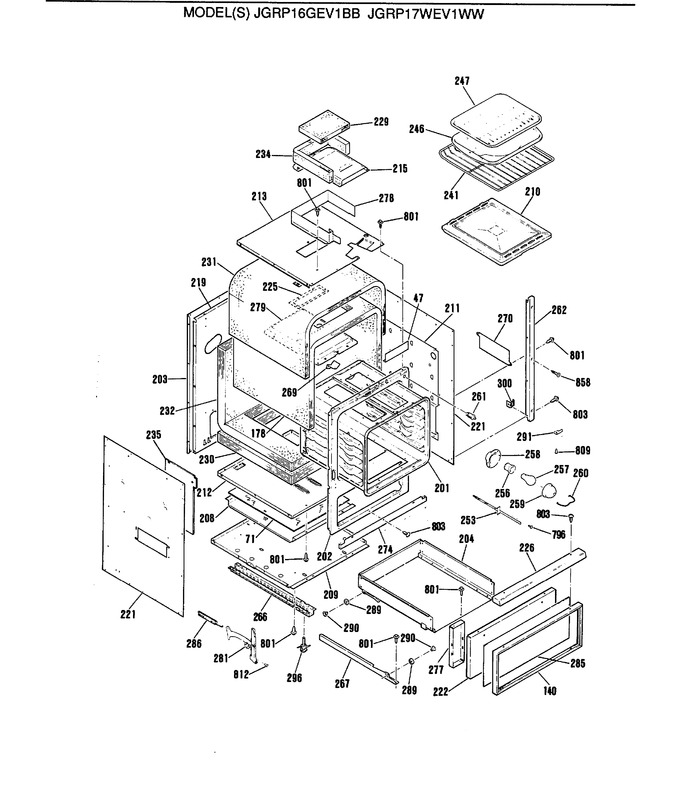 Diagram for JGRP16GEV1BB