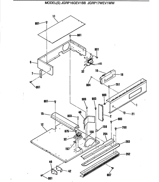 Diagram for JGRP17WEV1WW