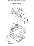 Diagram for 1 - Cooktop & Control Panel