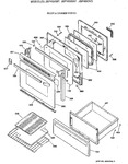 Diagram for 3 - Door & Drawer Parts