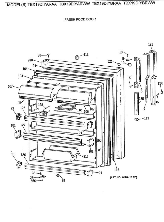 Diagram for TBX19DIYBRAA