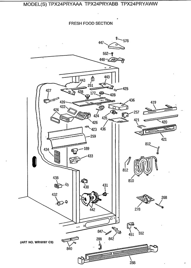 Diagram for TPX24PRYAWW