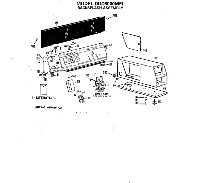 Diagram for DDC6000MFL