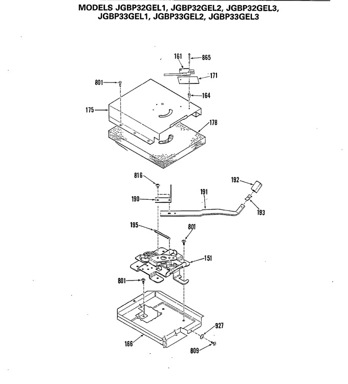 Diagram for JGBP32GEL3