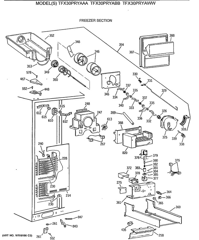 Diagram for TFX30PRYABB