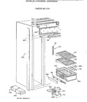 Diagram for 4 - Freezer Section