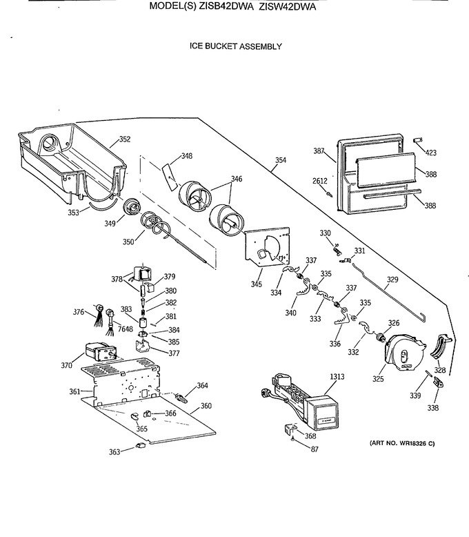 Diagram for ZISW42DWA