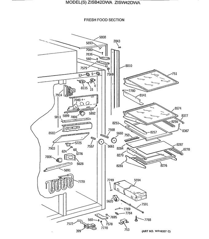 Diagram for ZISB42DWA