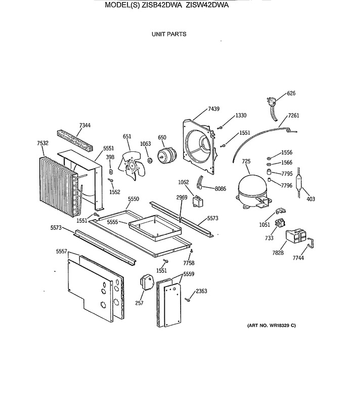 Diagram for ZISW42DWA