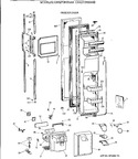 Diagram for 1 - Freezer Door