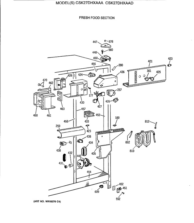 Diagram for CSK27DHXAAD