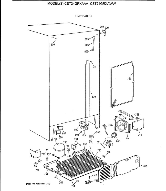 Diagram for CST24GRXAAA