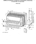 Diagram for 1 - Freezer Door