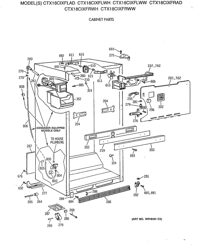 Diagram for CTX18CIXFLWW