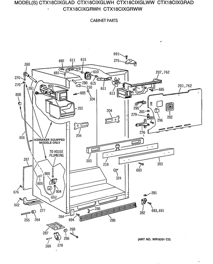 Diagram for CTX18CIXGLWH