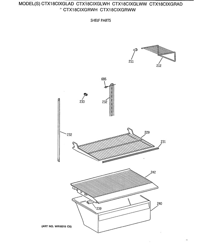 Diagram for CTX18CIXGLWW