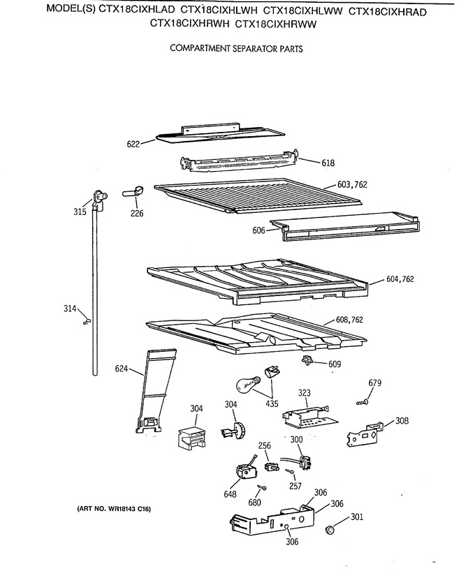 Diagram for CTX18CIXHLWH