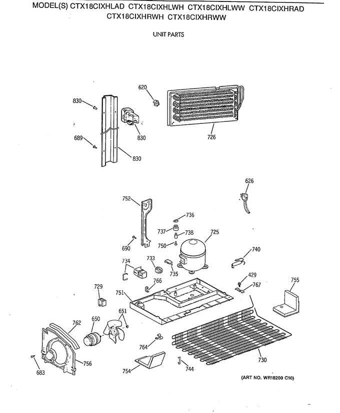 Diagram for CTX18CIXHLWH