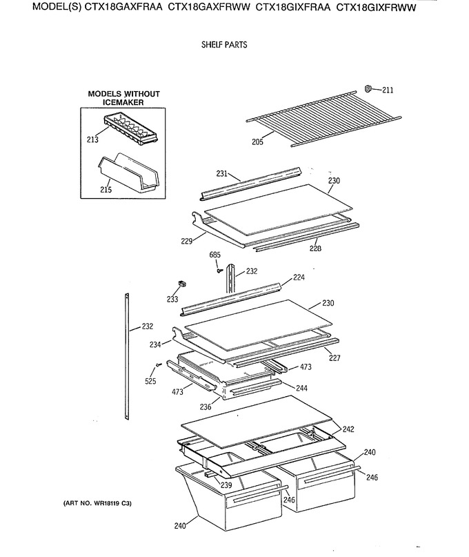 Diagram for CTX18GAXFRWW