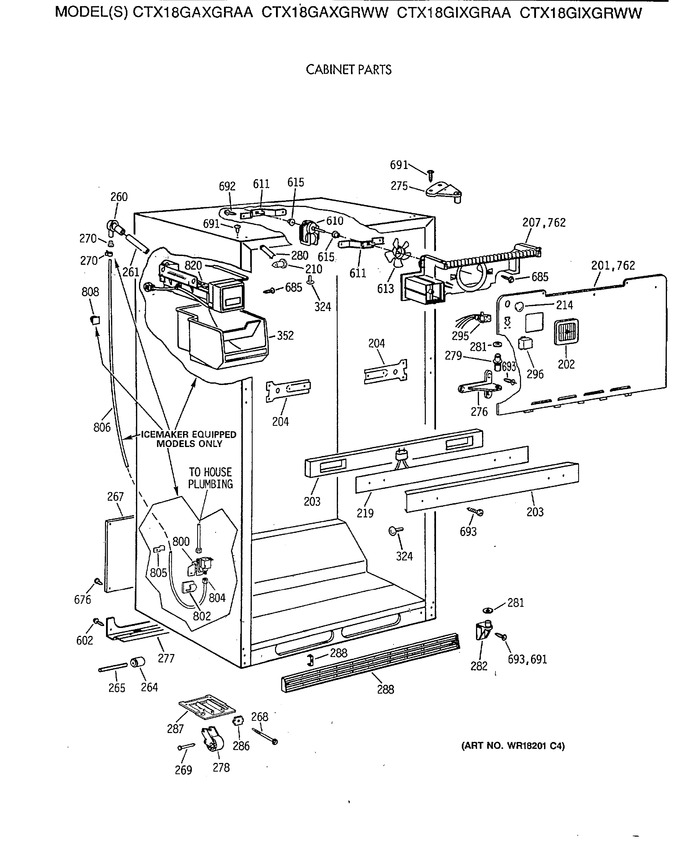 Diagram for CTX18GAXGRWW