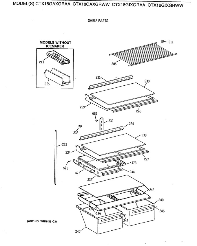 Diagram for CTX18GAXGRAA