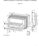 Diagram for 1 - Freezer Door