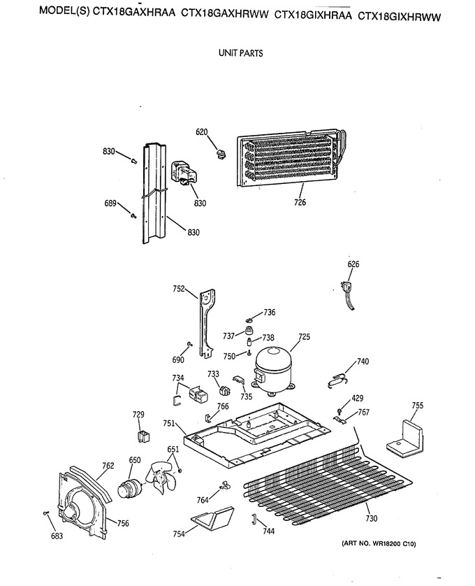 Diagram for CTX18GIXHRAA