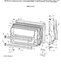 Diagram for 1 - Freezer Door