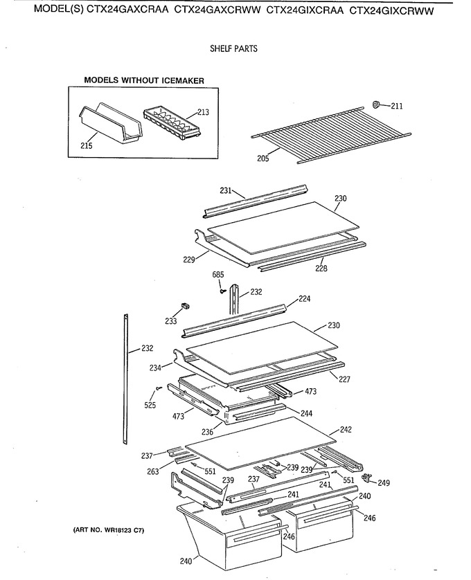 Diagram for CTX24GAXCRWW