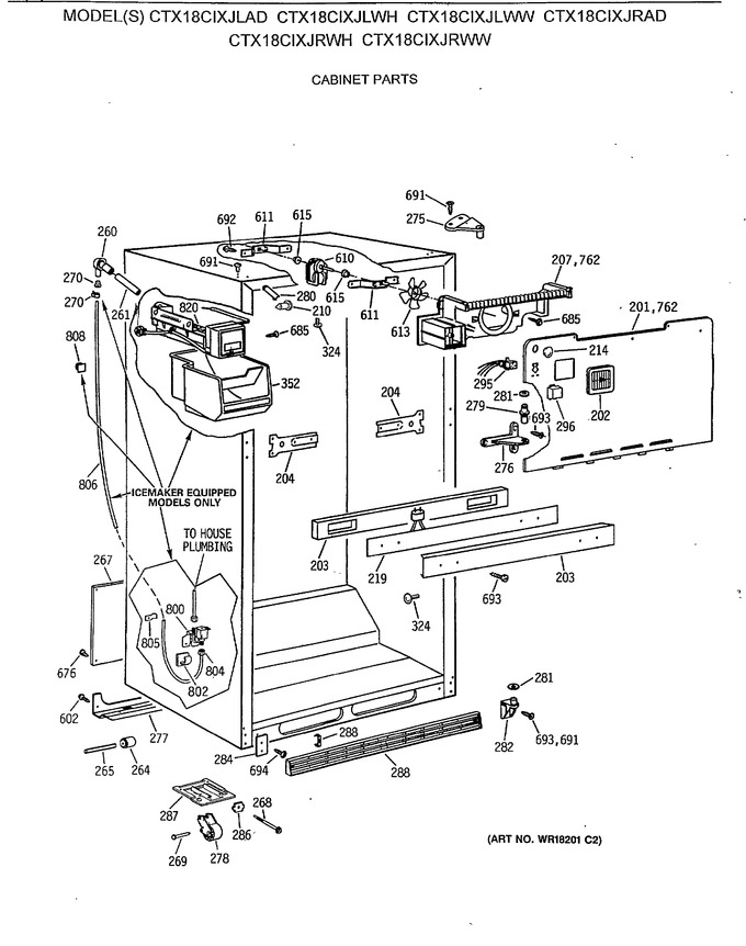 Diagram for CTX18CIXJLWW