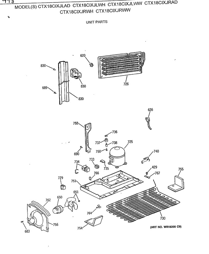 Diagram for CTX18CIXJLWW