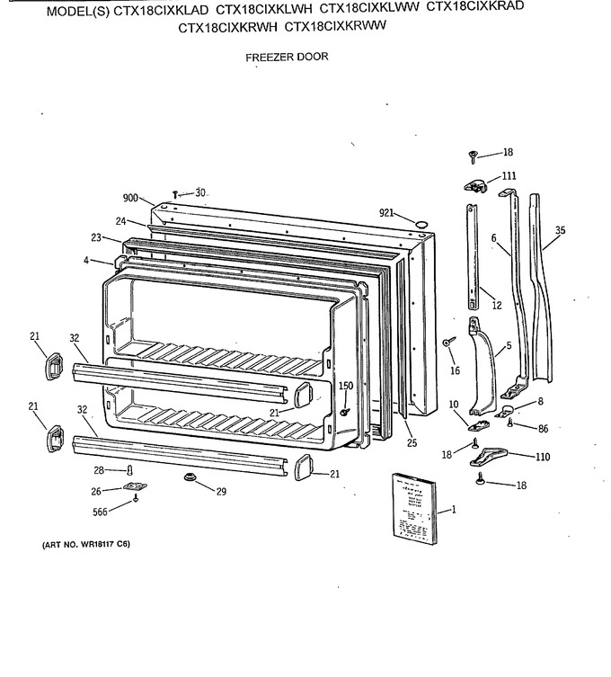 Diagram for CTX18CIXKRWW