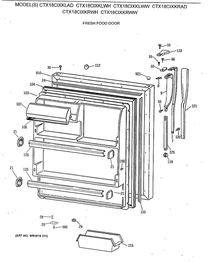 Diagram for CTX18CIXKRWH