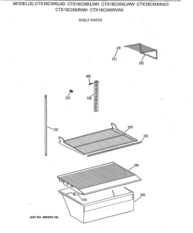 Diagram for CTX18CIXKLAD