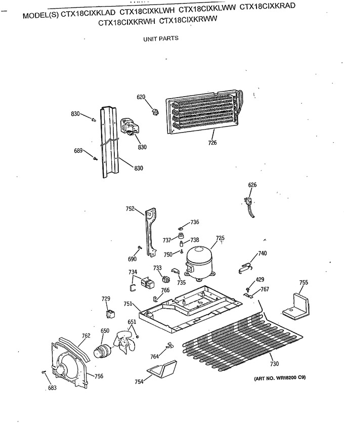 Diagram for CTX18CIXKLAD