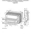 Diagram for 1 - Freezer Door