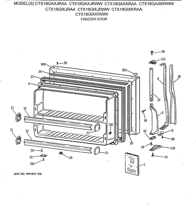 Diagram for CTX18GAXKRAA