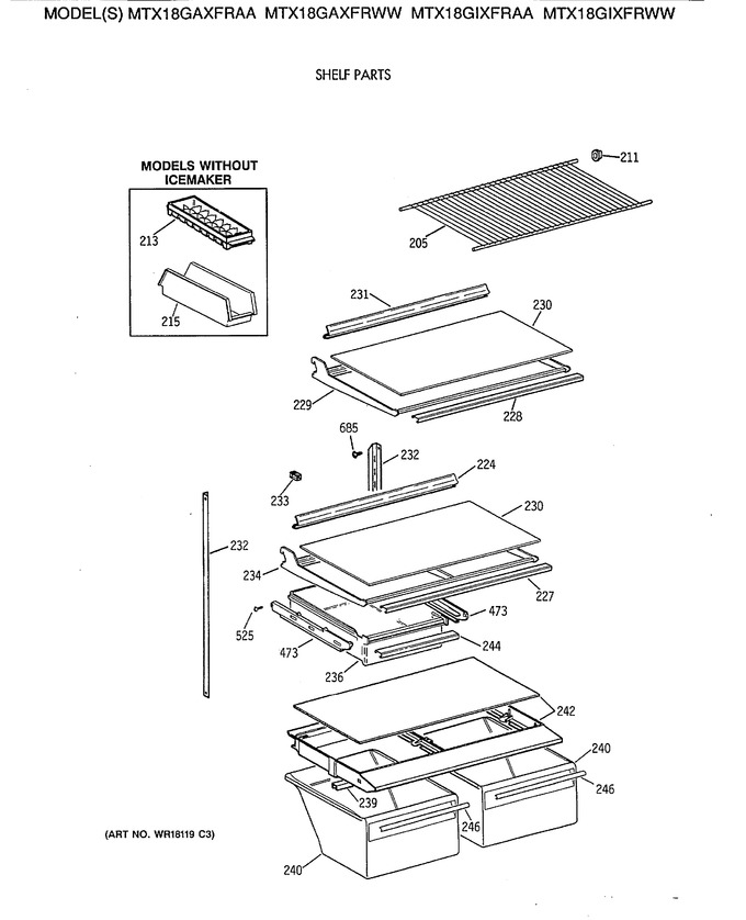 Diagram for MTX18GIXFRAA