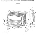 Diagram for 1 - Freezer Door