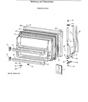 Diagram for 1 - Freezer Door