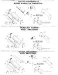 Diagram for 1 - Backsplash Assemblies