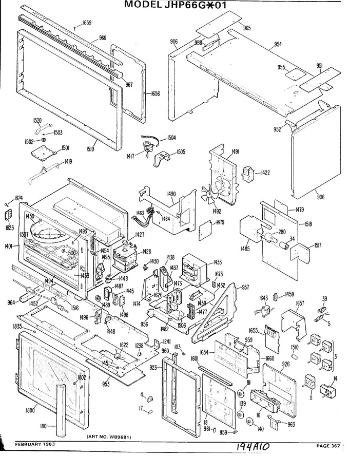 Diagram for JHP66G*01