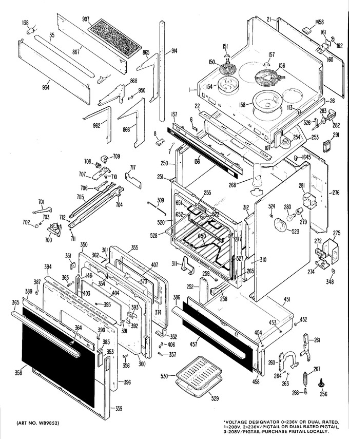 Diagram for JHP60G*02