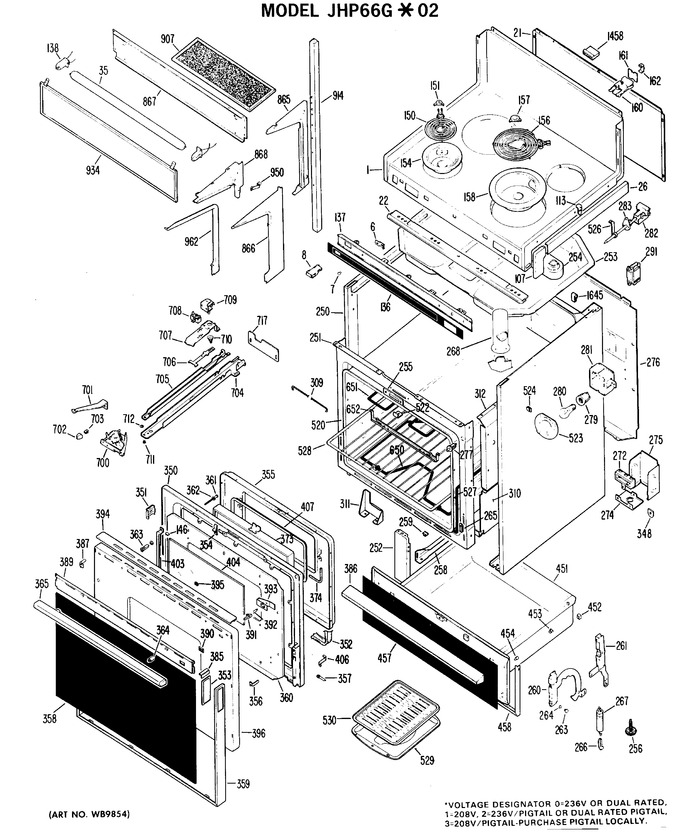 Diagram for JHP66G*02