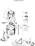 Diagram for 2 - Tub, Basket & Agitator