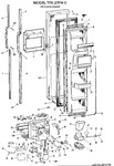 Diagram for 1 - Freezer Door