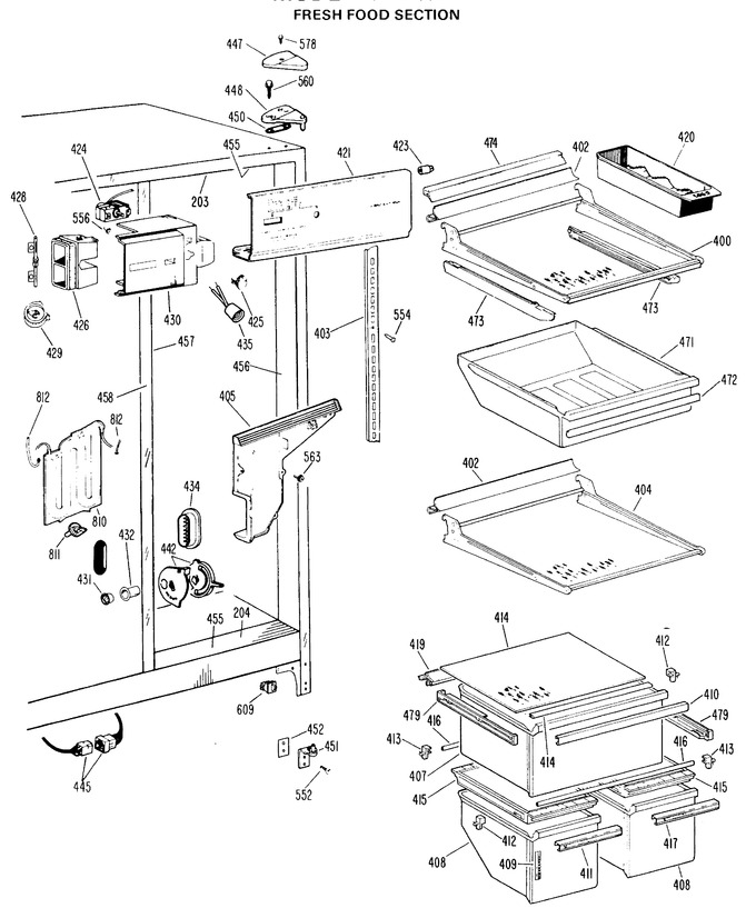 Diagram for TFX22RHB