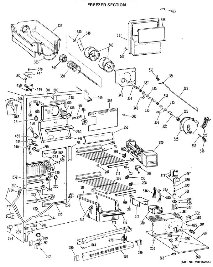 Diagram for TFX24RHB