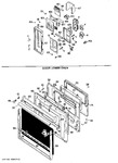 Diagram for 1 - Door Lower Oven