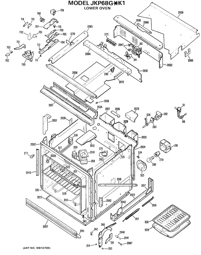 Diagram for JKP68G*K1